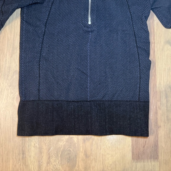 FP Movement Half Zip Rewind Layering Top, Black, XS/S - Picture 6 of 9